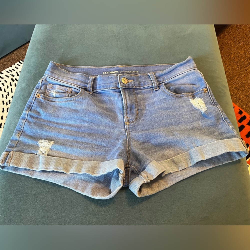 Denim Boyfriend Shorts